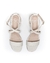 Sicilia cruzado bajo Cuero Natural - Roma zapatos