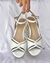 Sofia alto Cuero Natural - comprar online