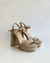 Sicilia recto alto Gamuza Nude - comprar online