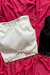 Cropped sem mangas com detalhe de strass estilo moda gringa - comprar online