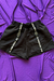 Short fivela preto estilo tumblr moda gringa