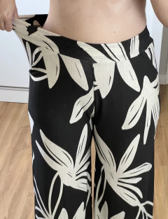 Pantalona Jasmim Preta - Dryas