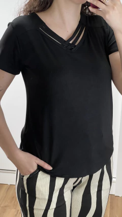 Blusa Trama Preta - loja online