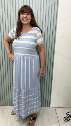 Vestido Listras - Dryas