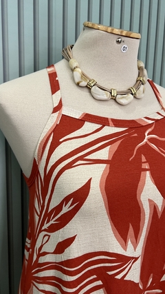 Vestido Orquídea Terracota na internet