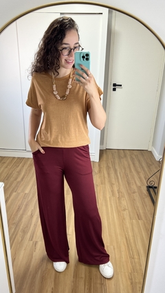 Pantalona Vinho - Dryas