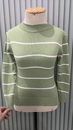 Blusa Tricot Listrada - loja online