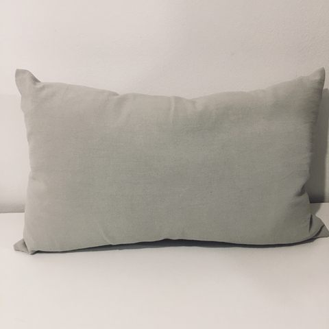 ALMOHADON TUSOR GRIS PERLA