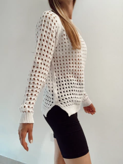 sweater calado 4 colores en internet