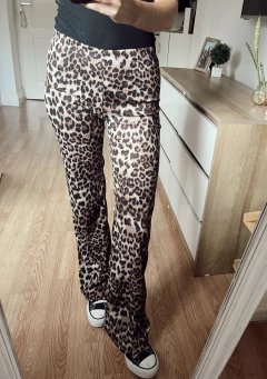 Pantalón print lanilla - comprar online