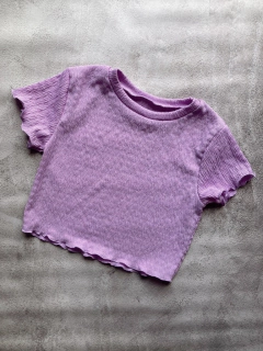 remera texturada mc