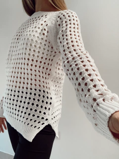 sweater calado 4 colores