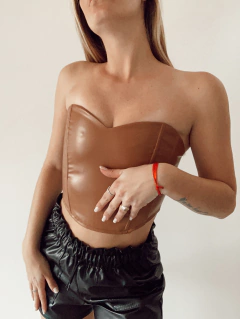 Top engomado lace up - colores en internet