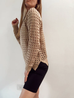 sweater calado 4 colores - tienda online