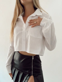 camisa crop 2 talles en internet