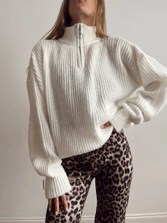 Sweater con cierre - Brunella Online