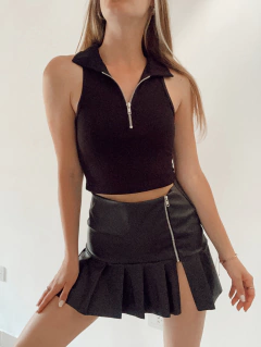 top chomba con cierre 3 colores - Brunella Online