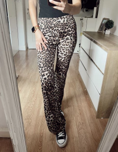 Pantalón print lanilla