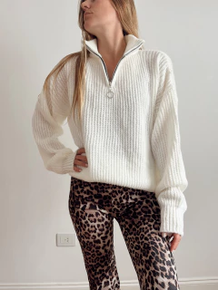 Sweater con cierre - tienda online