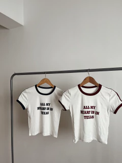 Remera Texas estampada en internet