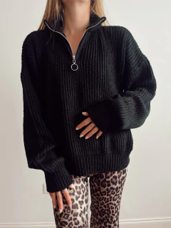 Sweater con cierre - tienda online