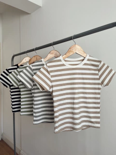 Remera morley rayada