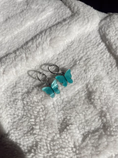 Imagen de Aros mariposa - acero quirúrgico