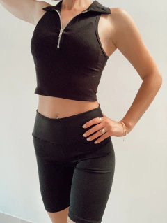 calza ciclista algodon cintura alta - 6 talles en internet