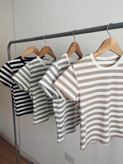 Remera morley rayada - comprar online