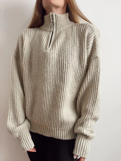 Sweater con cierre en internet