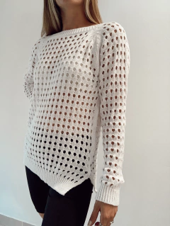 sweater calado 4 colores