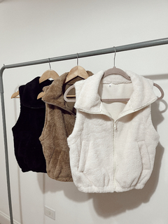 chaleco corderito - Brunella Online