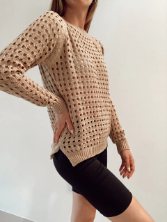 sweater calado 4 colores