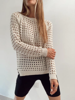 Imagen de sweater calado 4 colores