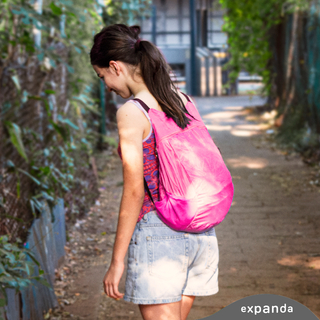 Mochila Pocket Fucsia - tienda online