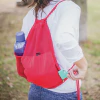 Mochila Cordón Negro/Fucsia - BERT