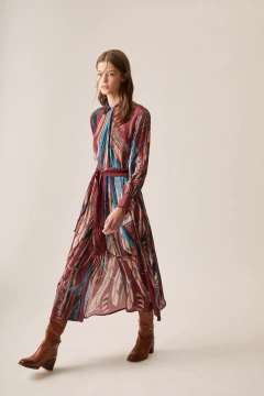 Iruya Vestido Camisa Larga