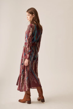 Iruya Vestido Camisa Larga - comprar online