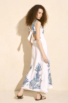 Tesaka Vestido Cut Out - comprar online