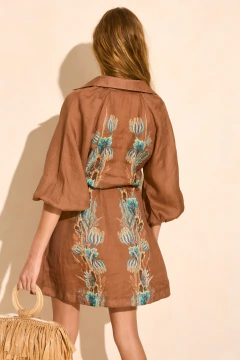 Kavo Vestido Camisero Corto - comprar online