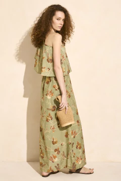 Yatay Vestido Un Hombro - Solangem