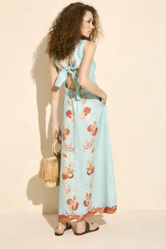 Aguay Vestido Largo Cut Out - Solangem