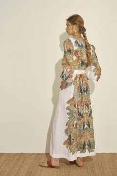 Uquia Vestido Largo Cruzado - comprar online