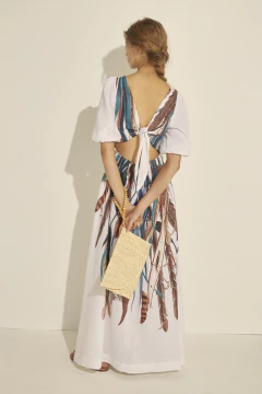 Iruya Vestido Largo Cut-Out SIN MANGA - tienda online