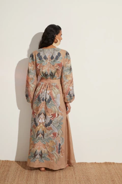 Uquia Vestido Largo Cruzado - tienda online