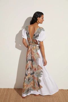 Uquia Vestido Manga Corta - tienda online