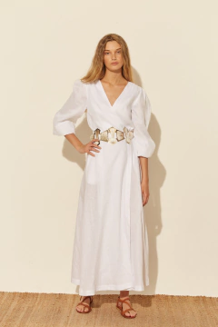 Asta Vestido Largo Cruzado - Pre order