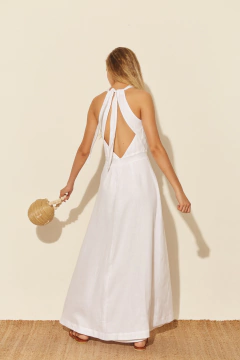 Asta Vestido Largo Con Abertura - Pre Order - comprar online