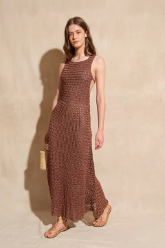 Vestido Largo Crochet Pre Order