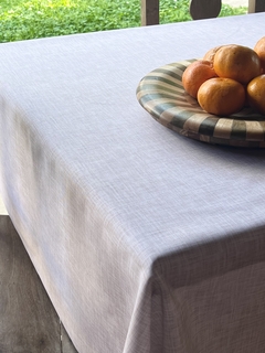 PREVENTA Mantel Impermeable Lino - antimanchas - comprar online